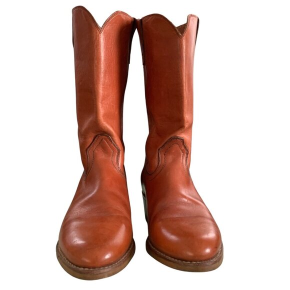 Levi’s 1970s Orange Tab Brown Cowboy Boots Mens Size 9.5 Vintage - Picture 6 of 16
